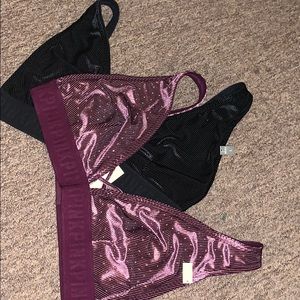 PINK bralettes